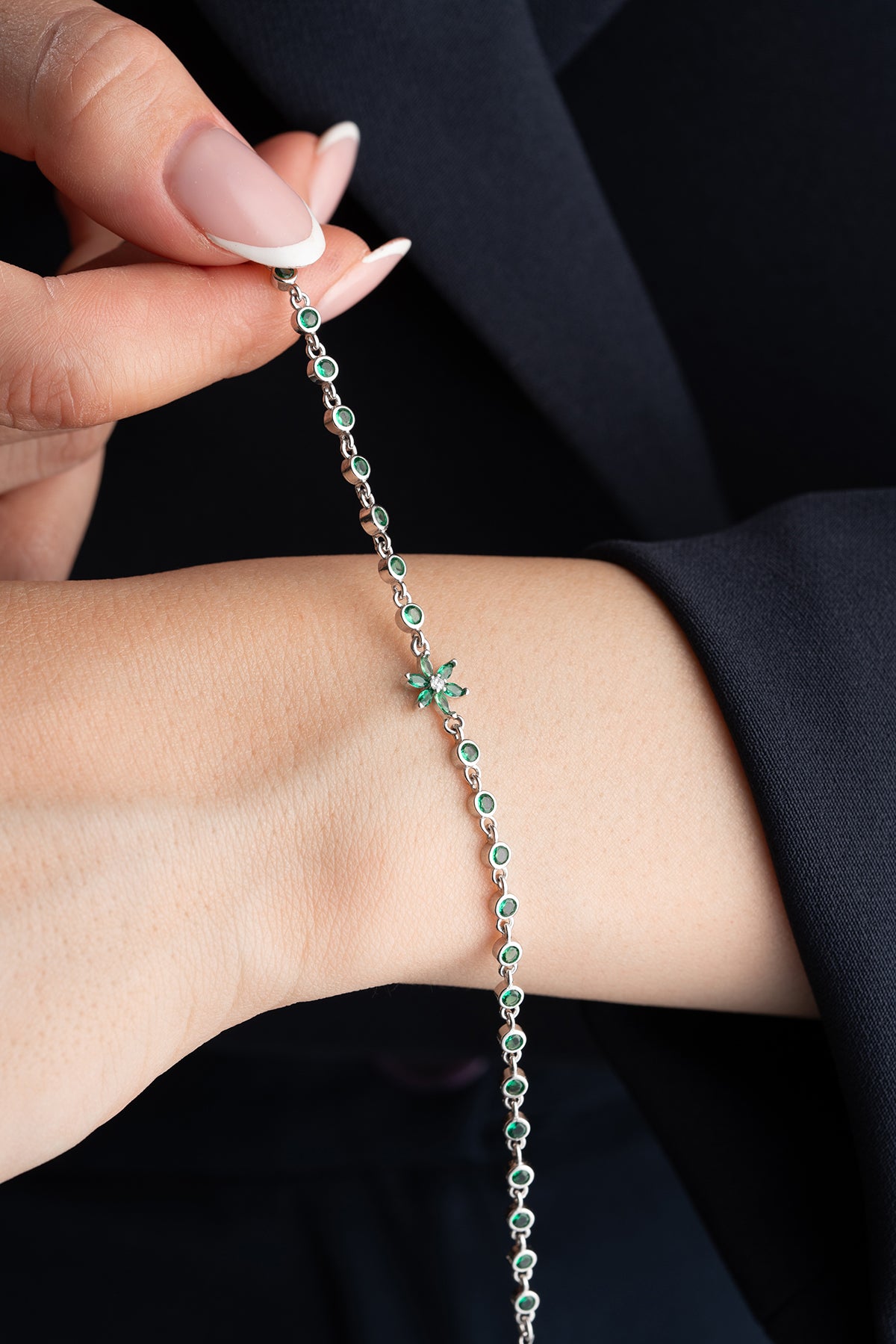 Emerald Waterway Bracelet