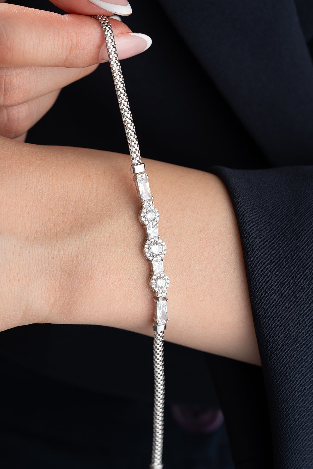 Zirconia Stone Trendy Bracelet