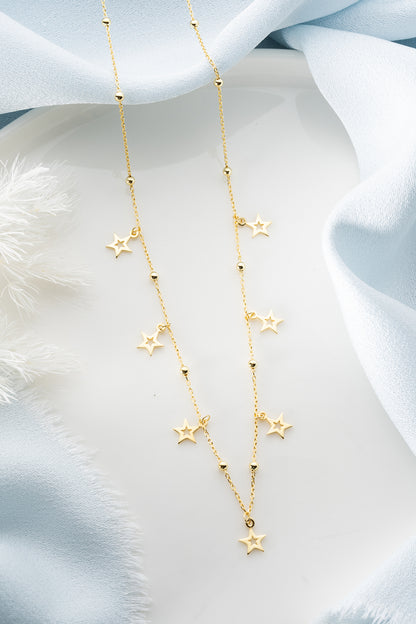 Star Sattelite Necklace