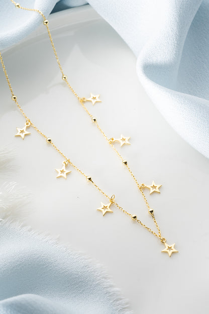 Star Sattelite Necklace