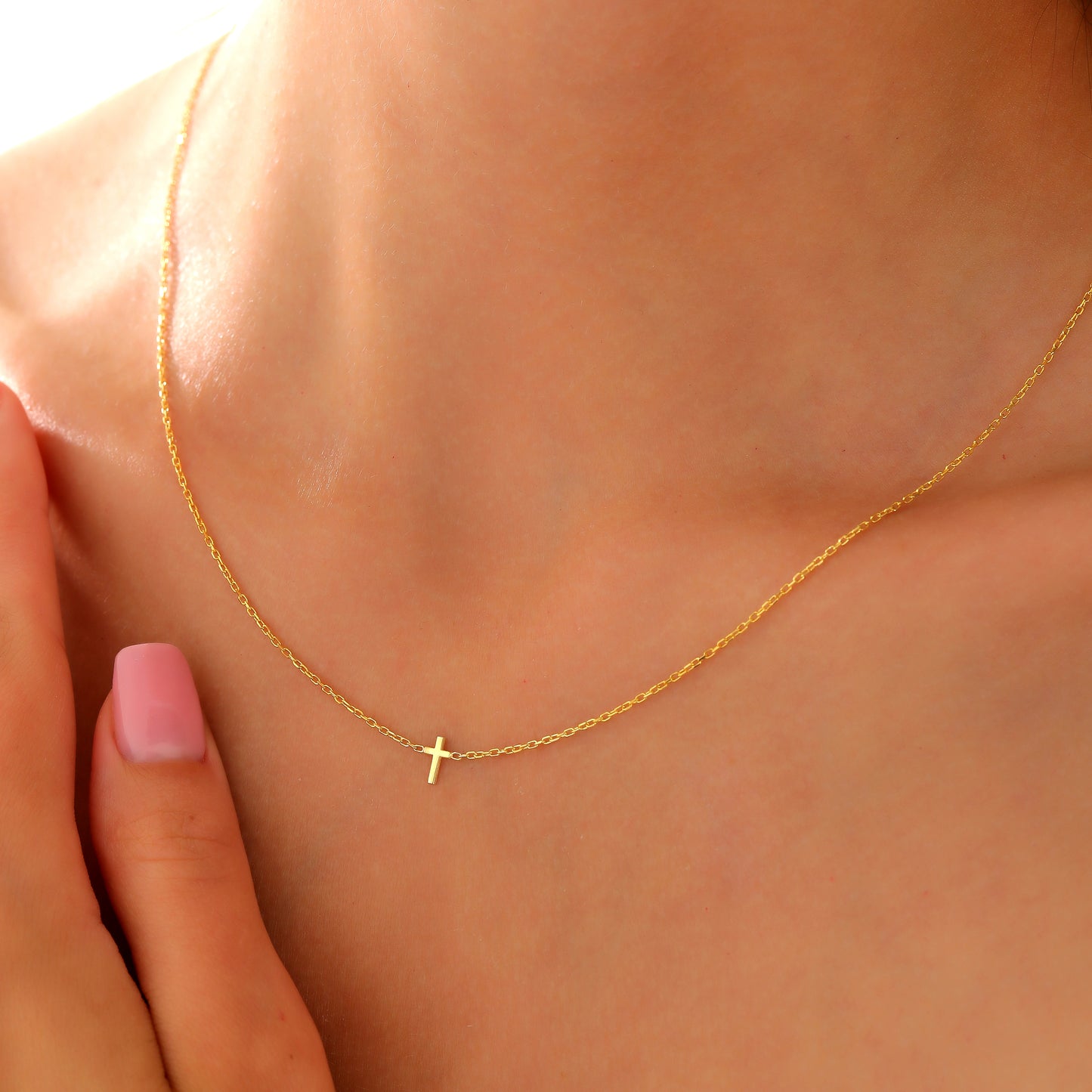 Dainty Cross Necklace