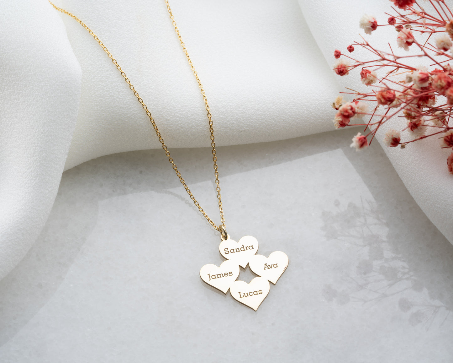 Interlocking Heart Necklace