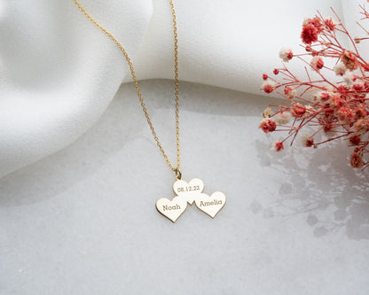 Interlocking Heart Necklace