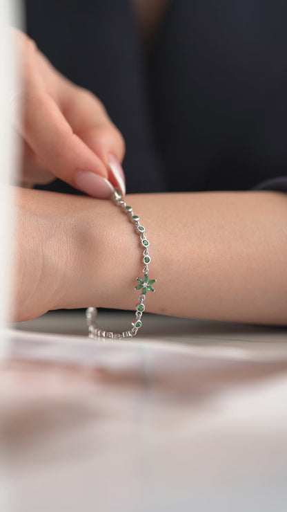 Emerald Waterway Bracelet