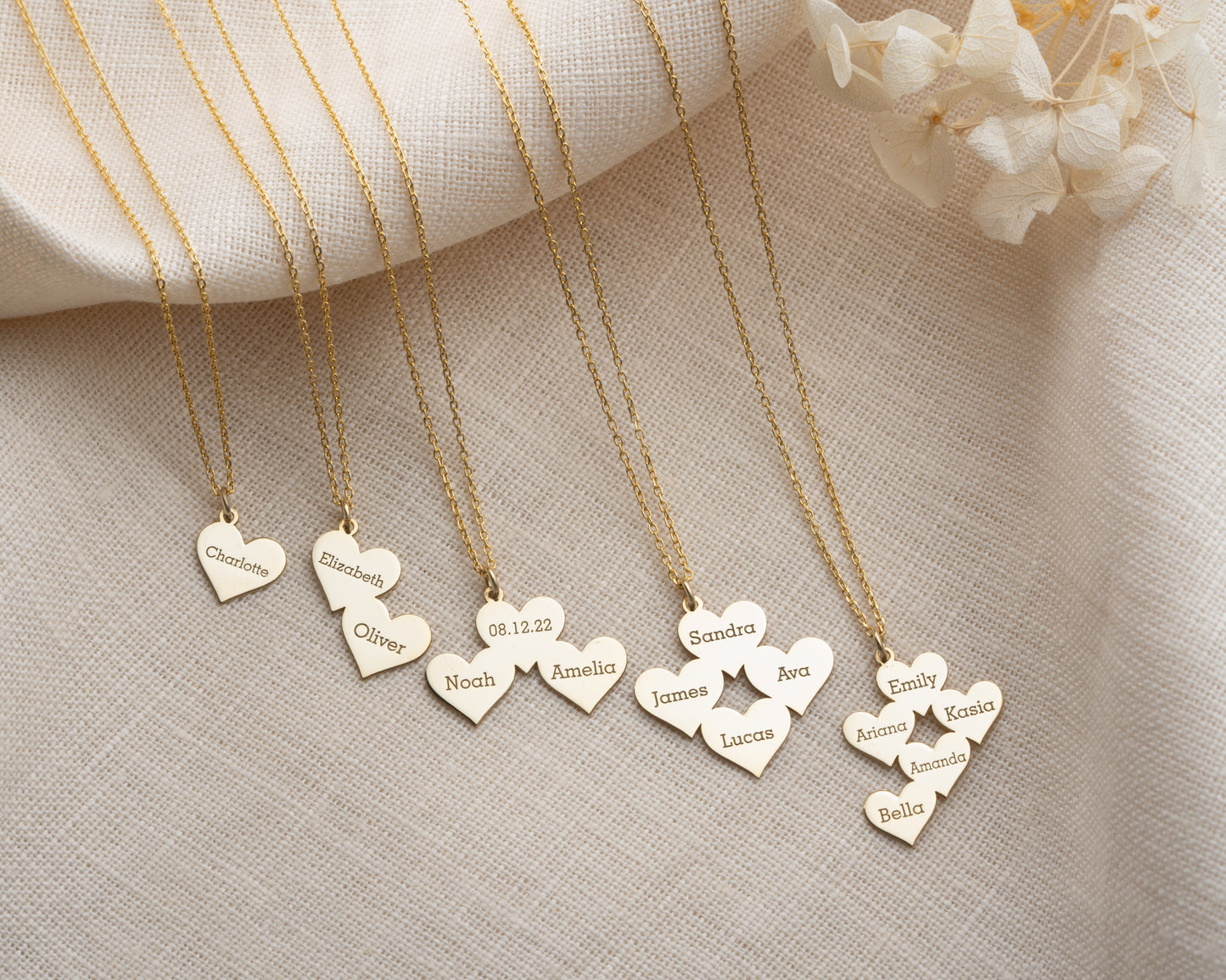 Interlocking Heart Necklace